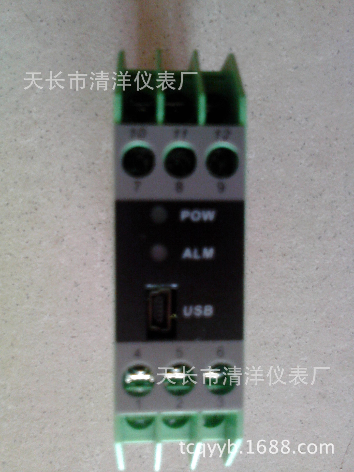 电厂钢厂化工厂配电柜用智能隔离导轨式温度变送器 SBWZ-182