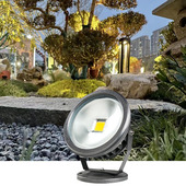 LED圆形投光灯集成20W30W50W户外防水广告公园照树灯投射灯工程灯