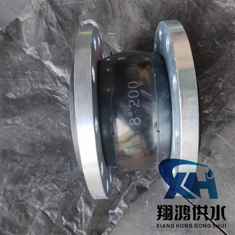 日标DN6510K法兰中心距140mm安装长度130mm单球体橡胶接头