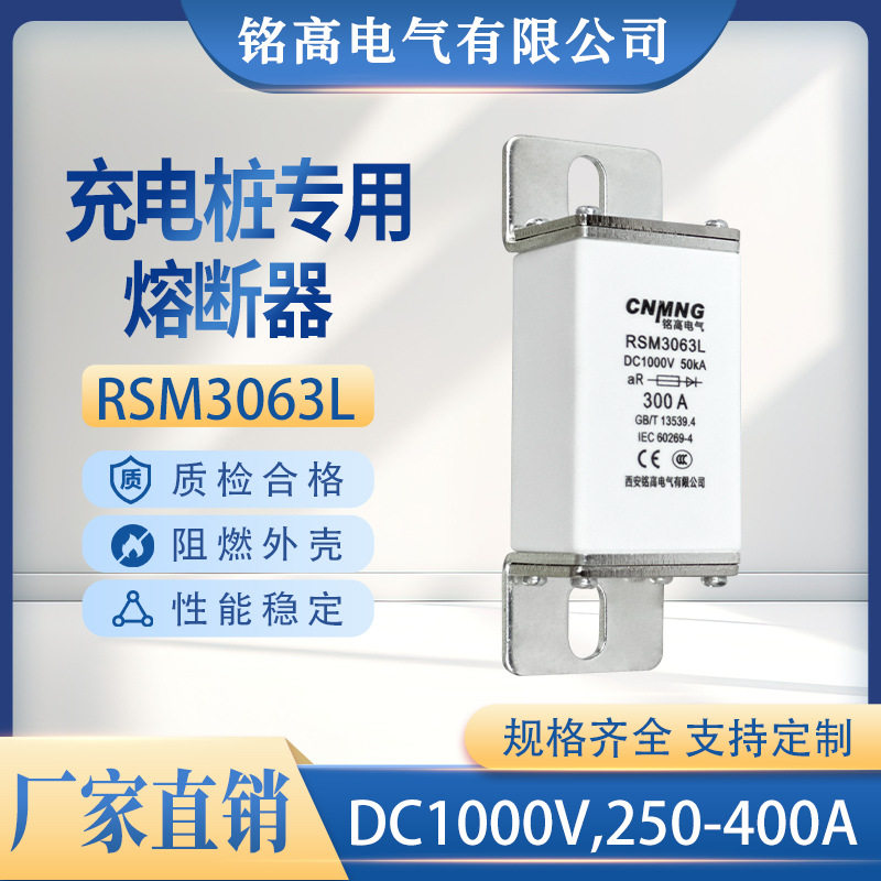 RSM3063L(MEV-P/RSY-170M0新能源汽车熔断器DC1000V直流充电桩400
