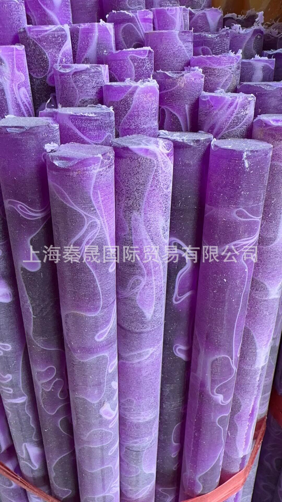 秦晟亚克力彩色浇铸花纹棒 各种款式直径 饰品棒等大量批发
