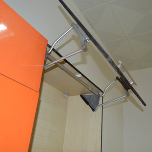 厂家直销橱柜门斜移上翻缓冲支撑杆平移门铰吊气动铰拉杆橱柜配件