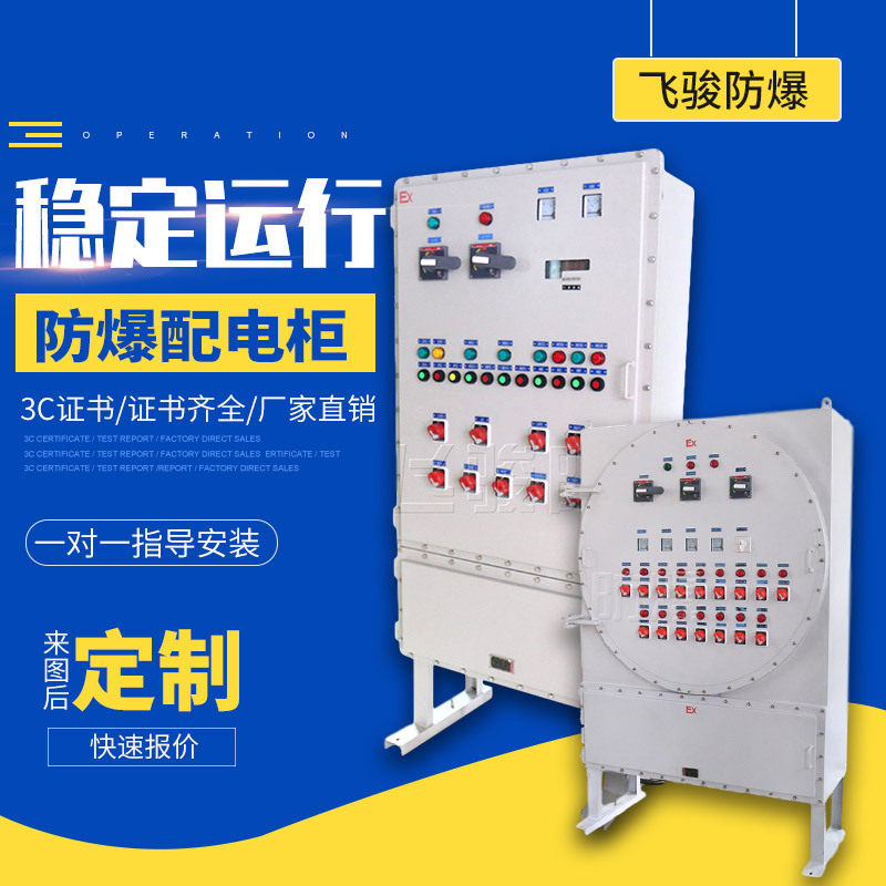 订置防爆动力配电柜PLC防爆控制柜防爆电柜变频器防爆电气控制柜