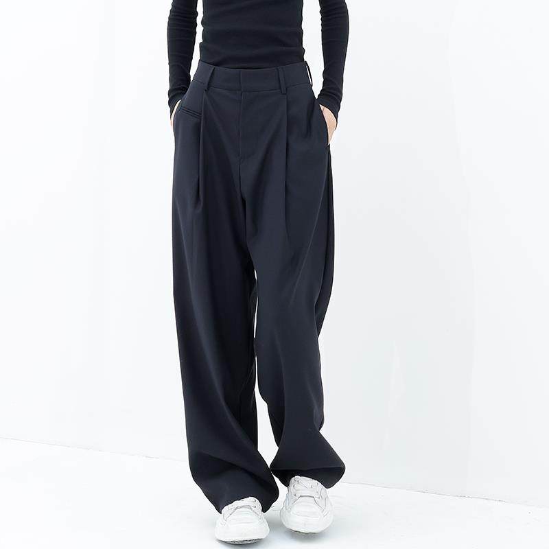 KEN STUDIO秋冬加厚毛呢西装裤女垂感通勤裤休闲裤直筒裤西裤裤子,女装/女士精品,休闲裤,淘宝优惠券,粉丝福利购,淘宝优惠卷