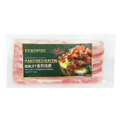 培根肉片eurofoo早餐烟熏培根