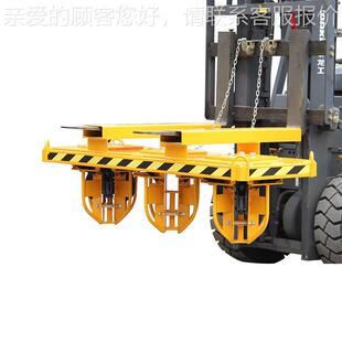 吊供应叉车桶夹具吊车八桶形鹰油嘴GEN吊钢塑料圆桶具升降装卸机