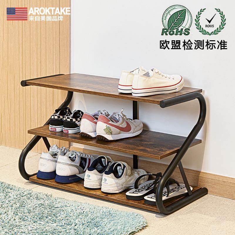 鞋架子家用门口简易室内宿舍多层防尘收纳小鞋柜S Z型铁艺鞋架柜,住宅家具,鞋架,淘宝优惠券,粉丝福利购,淘宝优惠卷