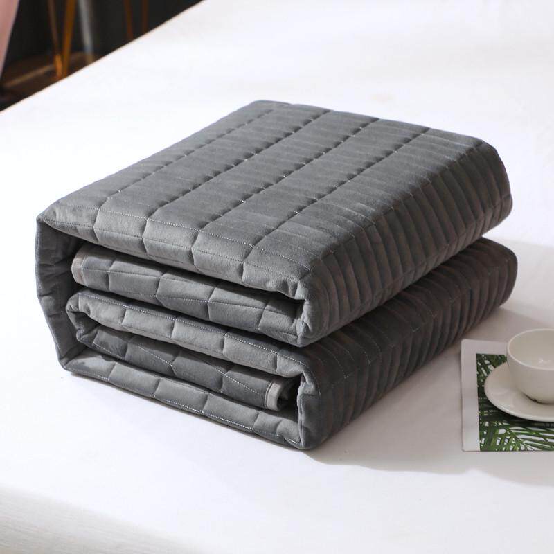 三层珊瑚毛绒毯子防滑法兰绒毯毛绒床单人加厚保暖单件冬季铺床