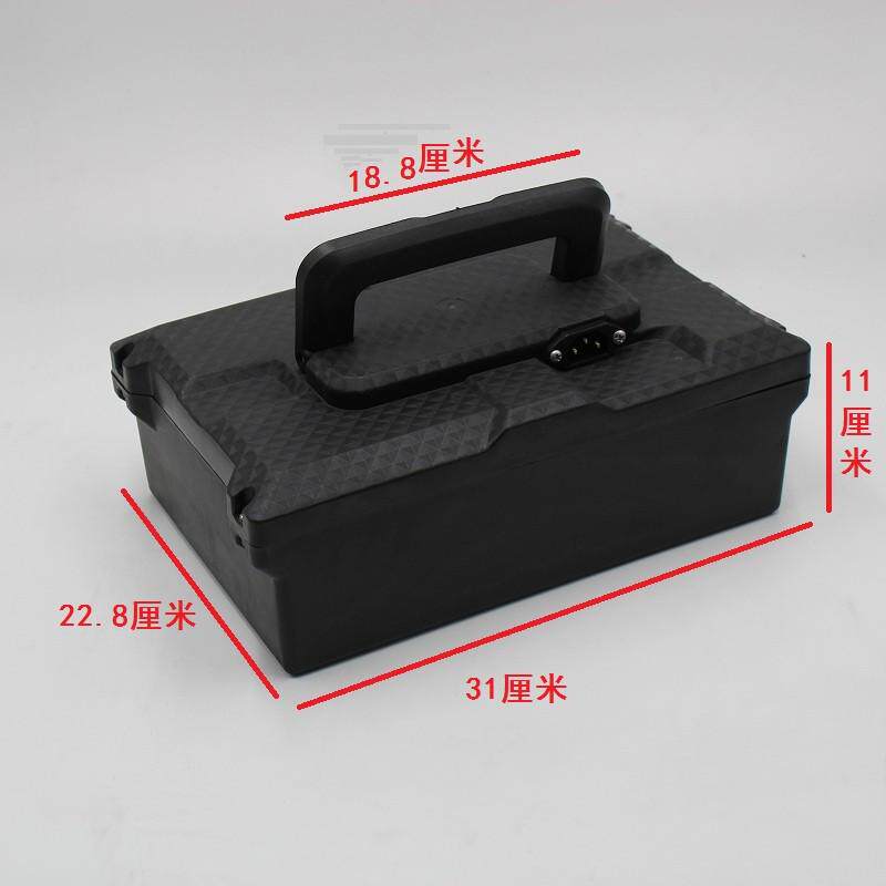 电动车电池盒48V60V72V20A32A12A电瓶车箱子电摩外卖两轮三轮通用