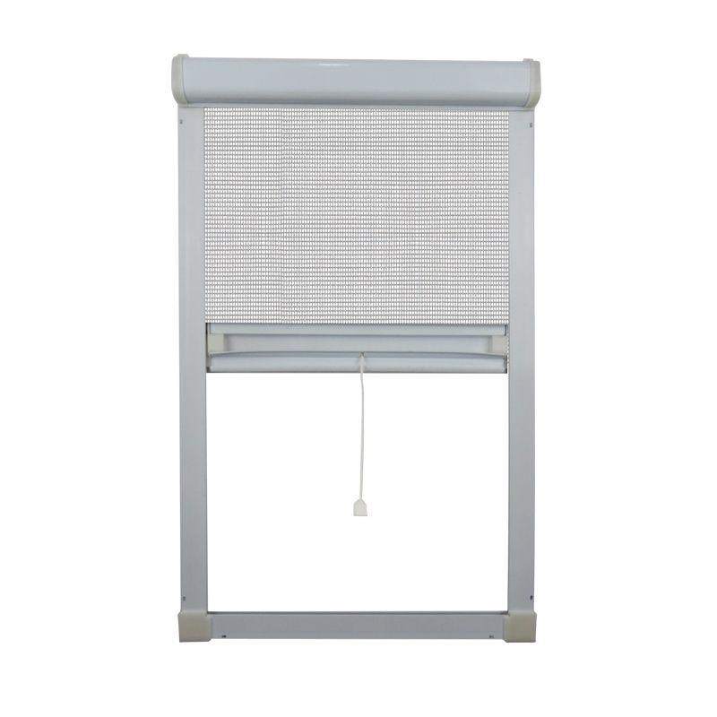 铝合金纱窗防蚊边框铝材网型材金钢带框定制窗户框架材料推拉卷帘