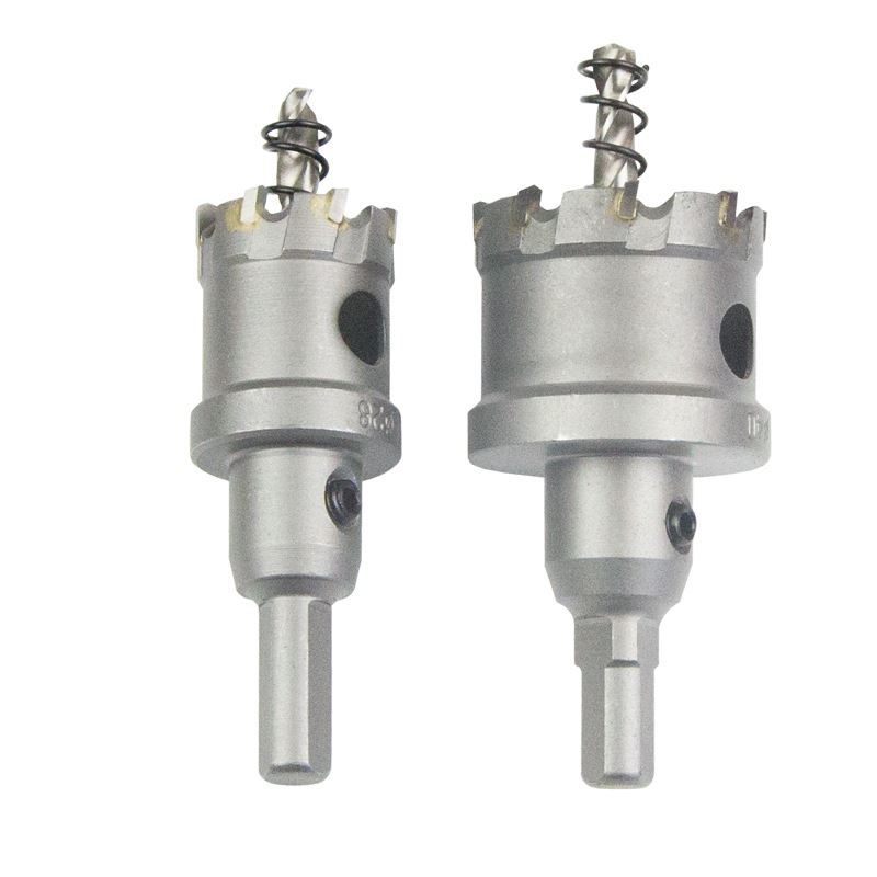 研然优质不锈钢开孔器硬质合金开孔器铁皮金属扩孔钻头40-100mm