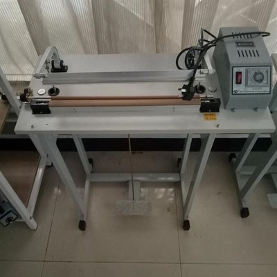 多奇通过式脚踏封口机配塑料袋收缩膜封切机保鲜膜 薄膜封塑机食