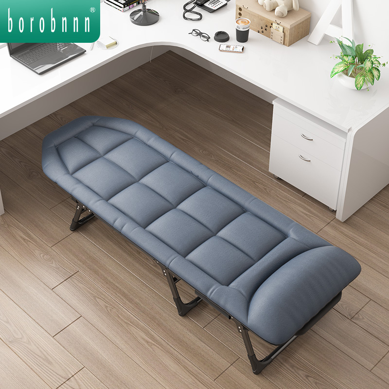 折叠床办公室单人床工位午休床便携陪护行军床躺椅床两用午睡神器