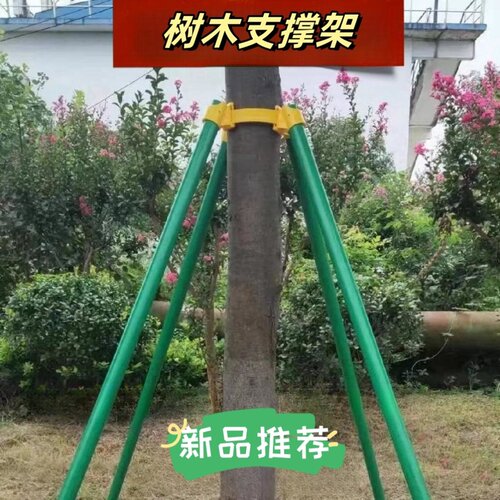 镀锌钢管树木支架园林绿化抱箍金属固定器护树架防风大树支撑套架