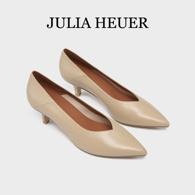 春季猫跟鞋JuliaHeuer时尚