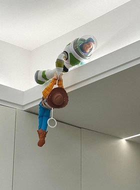 【新家的100个快递】巴斯光年救援胡迪装饰摆件卧室客厅房间布置