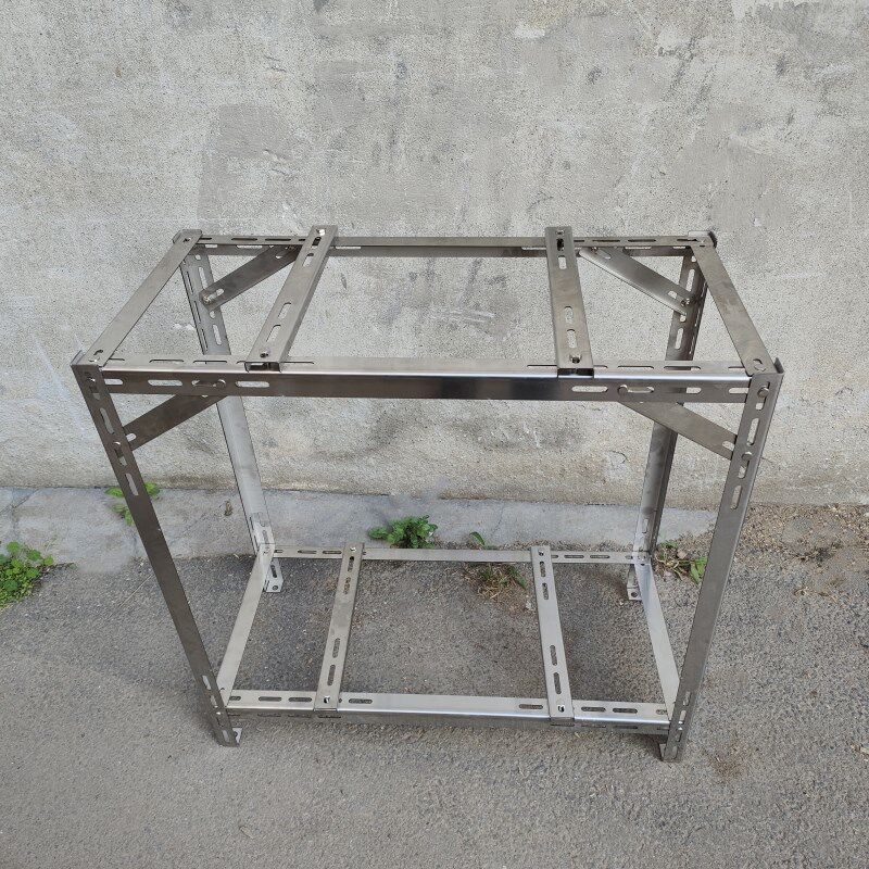 家用空调外机多台架不锈钢2.0厚1匹1.5P2匹3匹双层落地叠放通用架,大家电,空调支架,淘宝优惠券,粉丝福利购,淘宝优惠卷