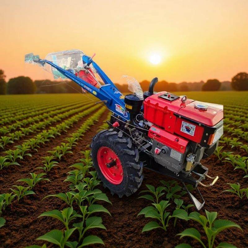15马力电启动手扶拖拉机果园大棚旋耕播种机多功能耕田翻土机,畜牧/养殖物资,特种养殖设备,淘宝优惠券,粉丝福利购,淘宝优惠卷