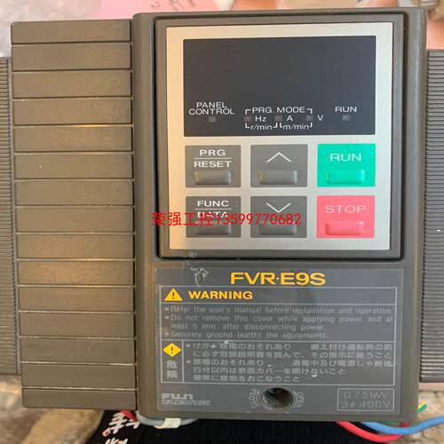 【荣强工控】拆机富士变频器FVR0.75E9S-4JE
