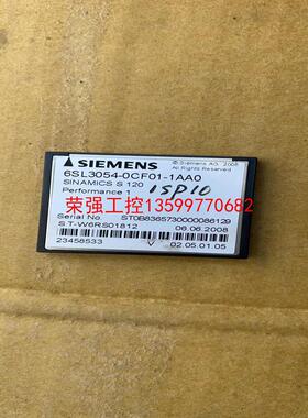 【荣强工控】拆机西门子内存卡6SL3054-0CF01-1AA0，实物拍