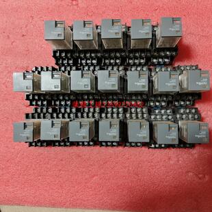 【荣强工控】施耐德，RXM4LB2BD24VDC，19个，成色如图，功能