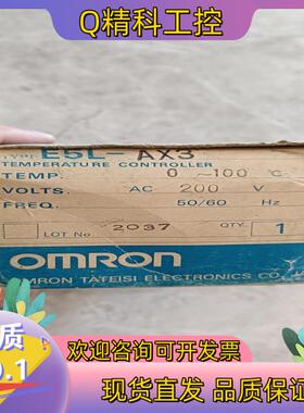 现货全新E5L-AX3   0-100℃原装外盒稍旧