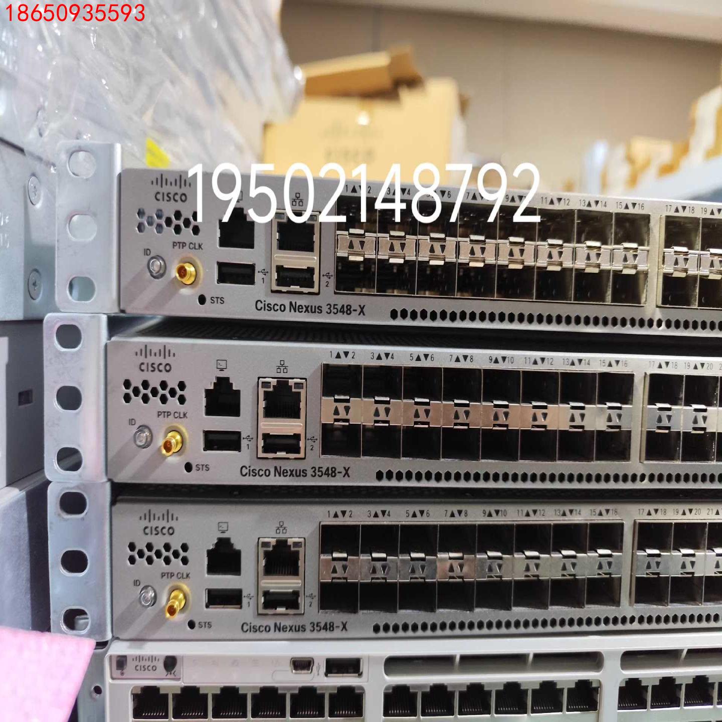 思科 N3K-C3548P-10GX  原装3548P 48