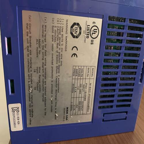 拆机NSK滴滴马达驱动器型号M-EDC-PS3030AB50