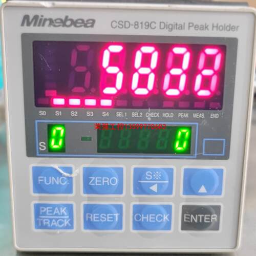 【荣强工控】Minebea称重仪表 CSD-819C 实物如图 上电正常