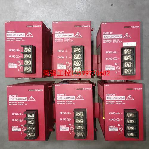 【荣强工控】三菱L系列PLC电源L61P十台，成色如图，功能