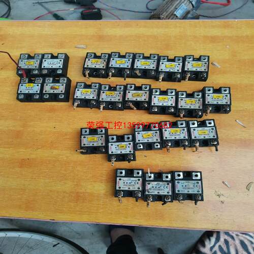 【荣强工控】希曼顿固态继电器H3100ZK 100A 30 个 二手拆机