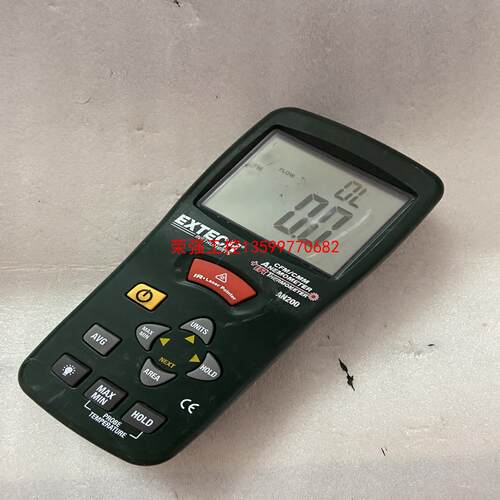 【荣强工控】美国EXTECH AN200叶轮风速仪+红外测温仪