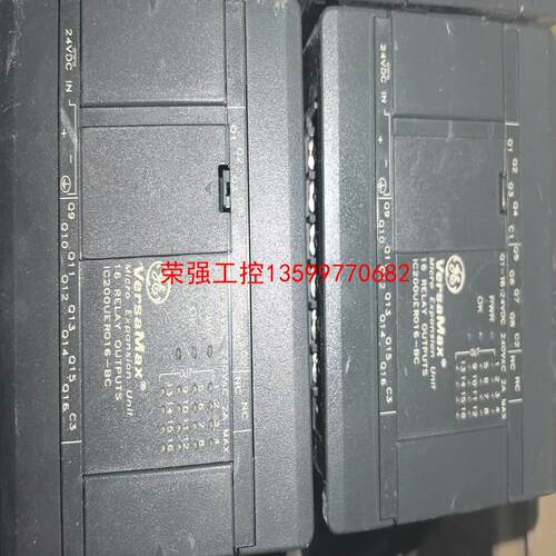 【荣强工控】GE 模块 IC200UER016-BC，拆机成色如图，议价