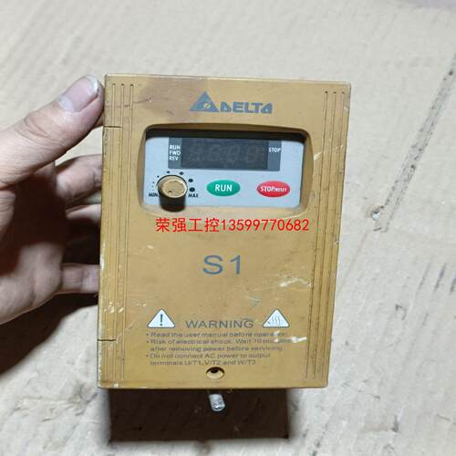 【荣强工控】#变频器台达变频器VFD004S21A 0.4KW