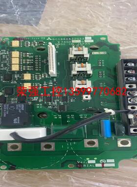 【荣强工控】E74GA5.5B 二手三菱变频器驱动板带模块 BC186A