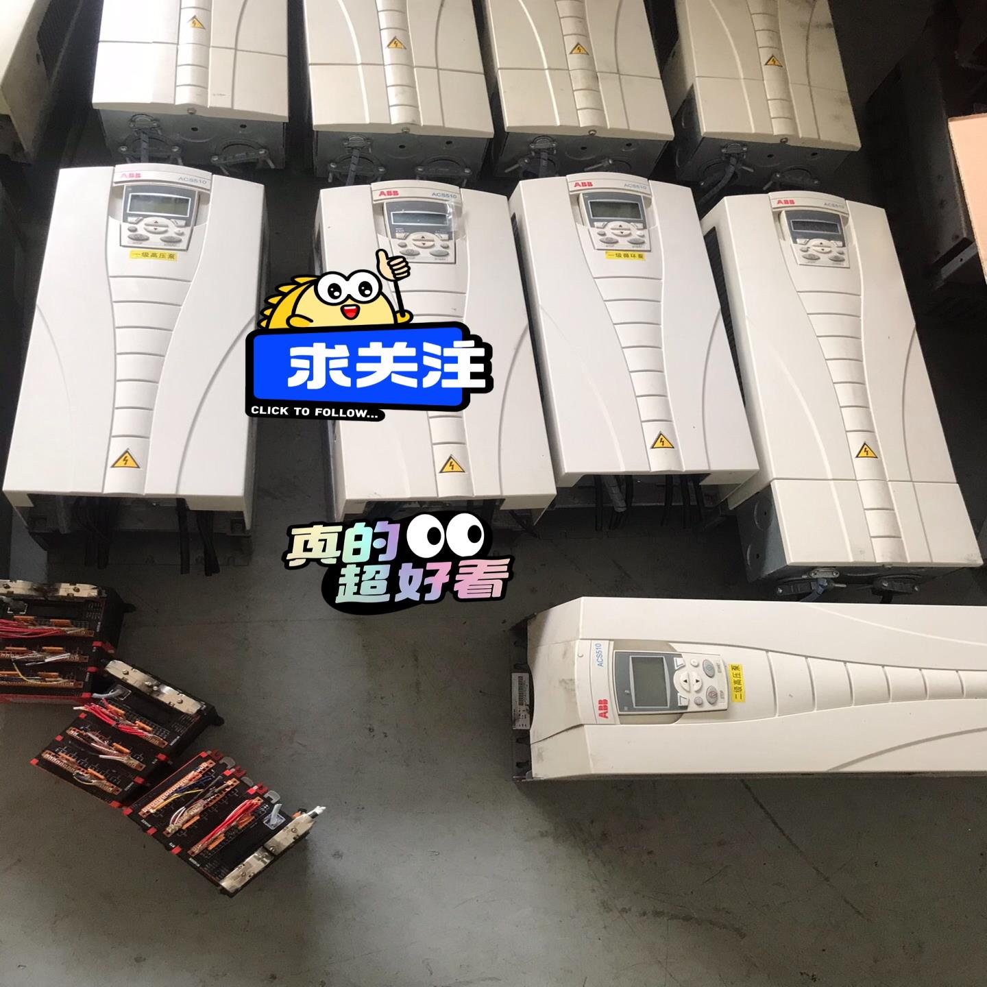 9成新ABB变频器ACS510-01-038A-4 18.5