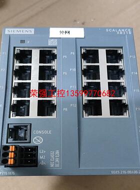 【荣强工控】西门子，6GK5216-0BA00-2AB2  ，成色漂亮，