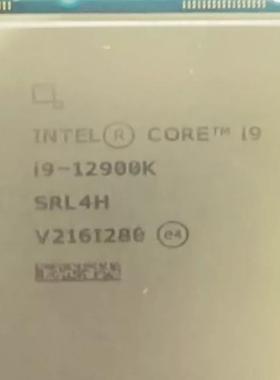 Intel/英特尔 i9 12900K 成色漂亮 需要的朋友