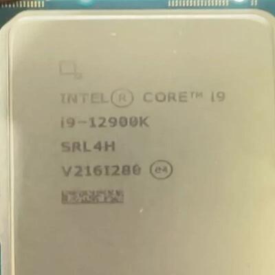 Intel/英特尔 i9 12900K 成色漂亮 需要的朋友