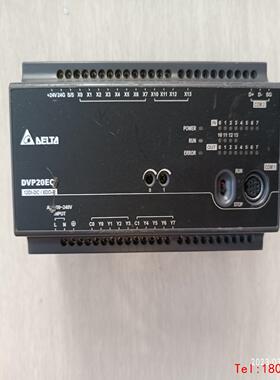 【非标价】台达PLC DVP20EC00R3成色实物图，功能正常