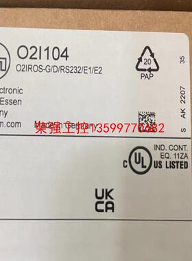 【荣强工控】Ifm O2I104 多码读取器 O2IROS-G/D/RS