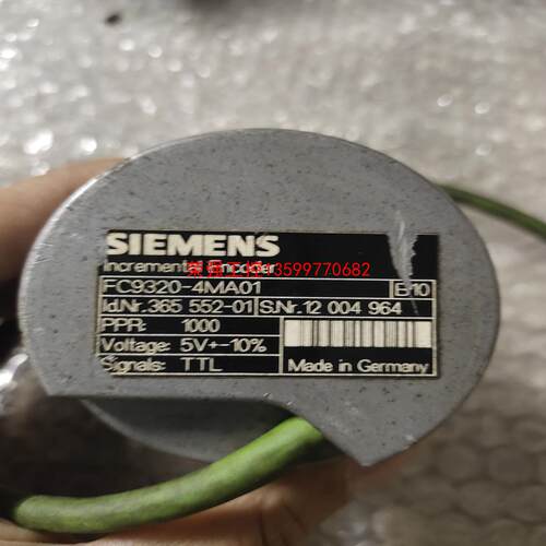 【荣强工控】西门子编码器FC9320-4MA01.拆机成色如图，功能正常