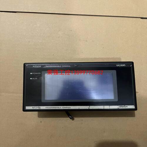 【荣强工控】NT20S-ST121B-V3二手拆机欧姆龙触摸屏实物图功能