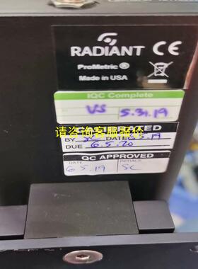 询价RADIANT   色度计  EV16     C072V3