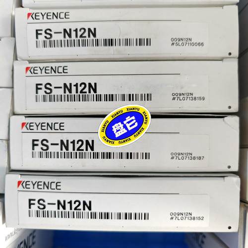 正品日本基恩士KEYENCE光纤放大器FS-N12N 条码一