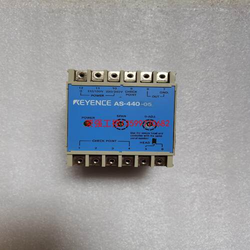 【荣强工控】KEYENCE基恩士传感器  AS-440-05，成色如图，
