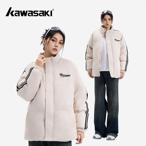 Kawasaki川崎美式复古棉衣