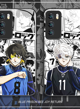 蓝色监狱适用iqoo13手机壳iqooneo9蜂乐回12pro凪诚士郎11s玻璃8se新款10动漫7二次元6男女vivo爱酷5套z1/u3x