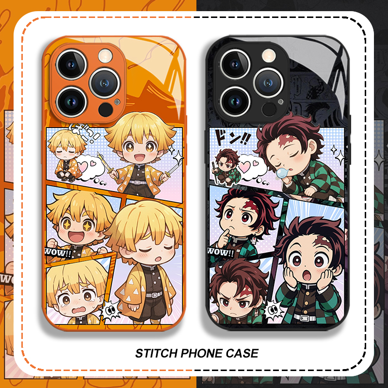 Q版鬼灭之刃手机壳适用苹果系列