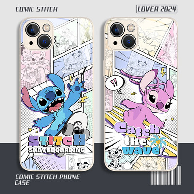 漫画史迪仔手机壳适用苹果系列